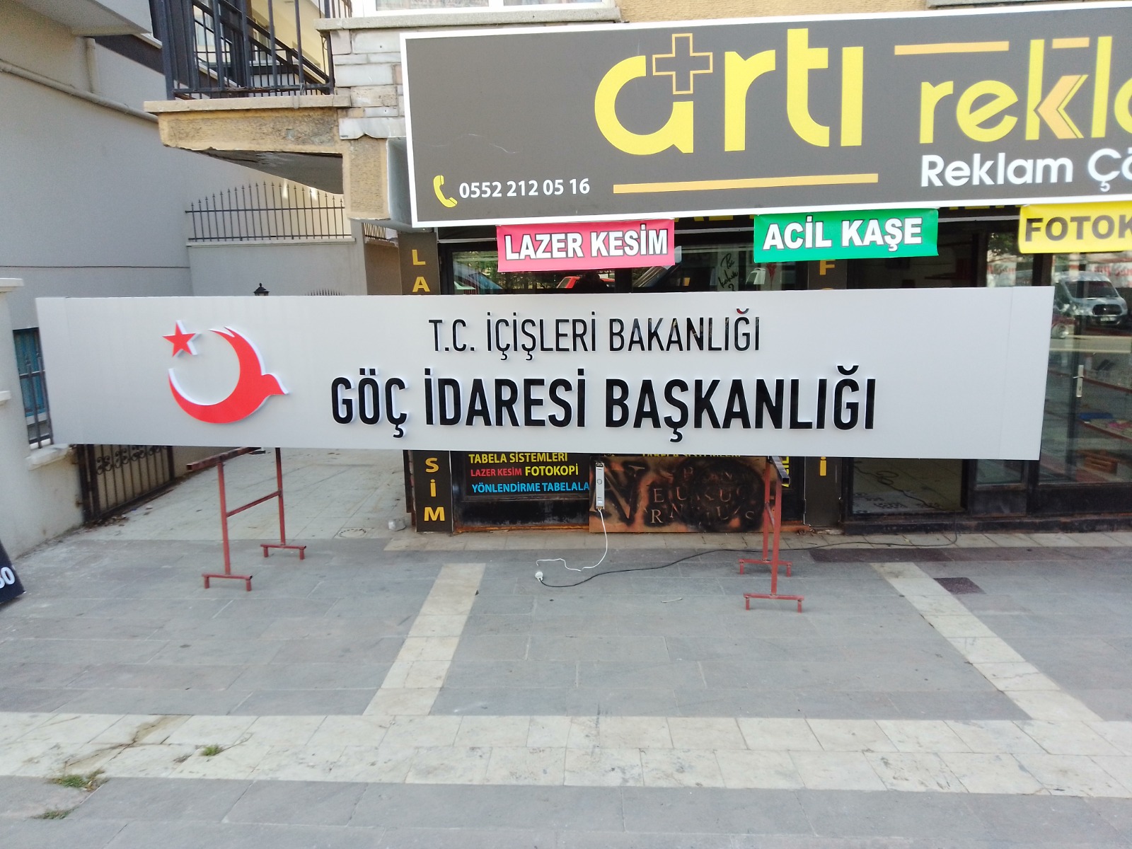 Kurumsal kutu harf tabela
